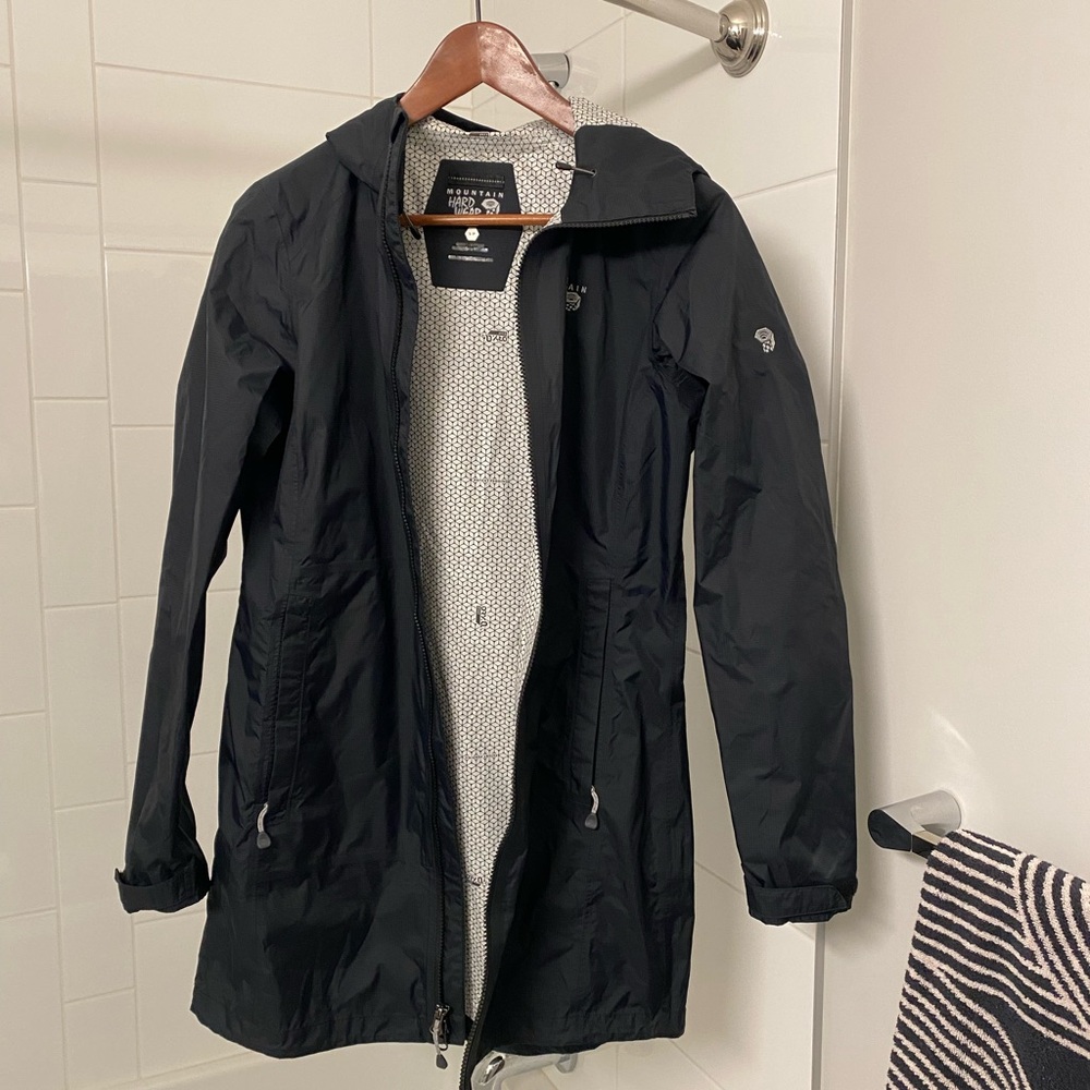 Mountain Hardwear Black Rain Jacket
